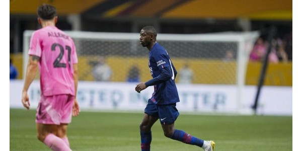 Ousmane Dembélé também quer a camisola de Lionel Messi